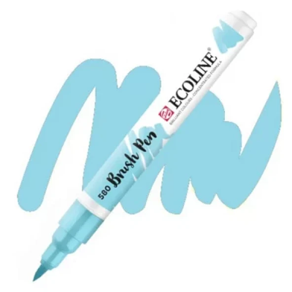 Talens Ecoline Brush Pen Pastel Blue ürün görseli 1