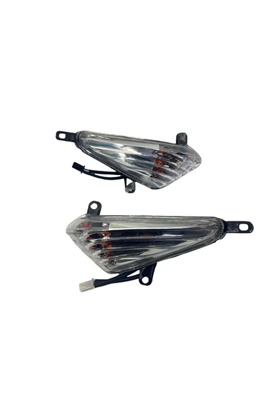 Honda Cbf 150 Ön Sinyal Takımı Beyaz Renk Oem  ARASMOTO ürün görseli 1