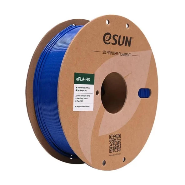 Esun Hyper Pla Filament Mavi 1.75MM 1000g ürün görseli 1
