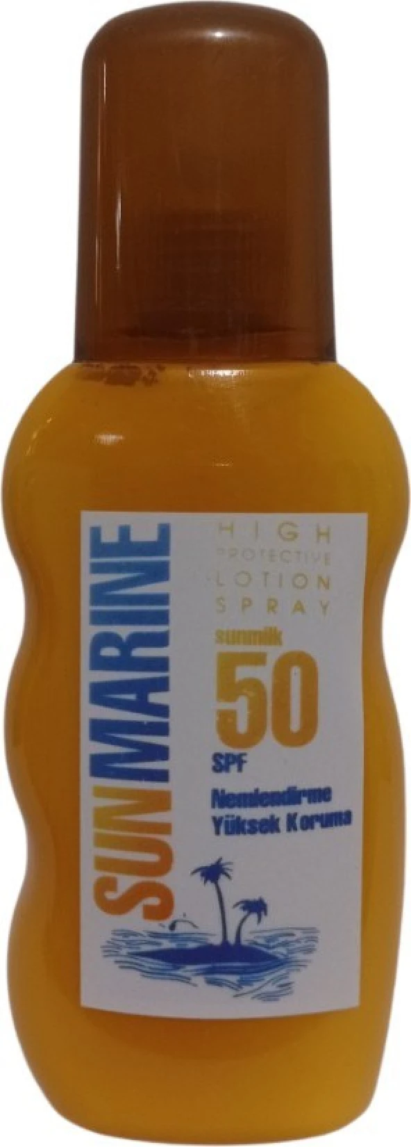 Sunmarine Spf 50 Faktör Güneş Kremi 200 ml ürün görseli 1