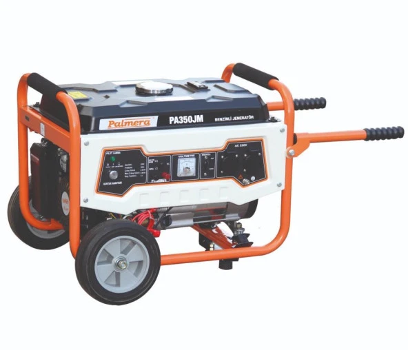 PALMERA 350JM5 MONOFAZE MARŞLI BENZİNLİ JENERATÖR 6,5 HP EURO5 MOTOR ürün görseli 1