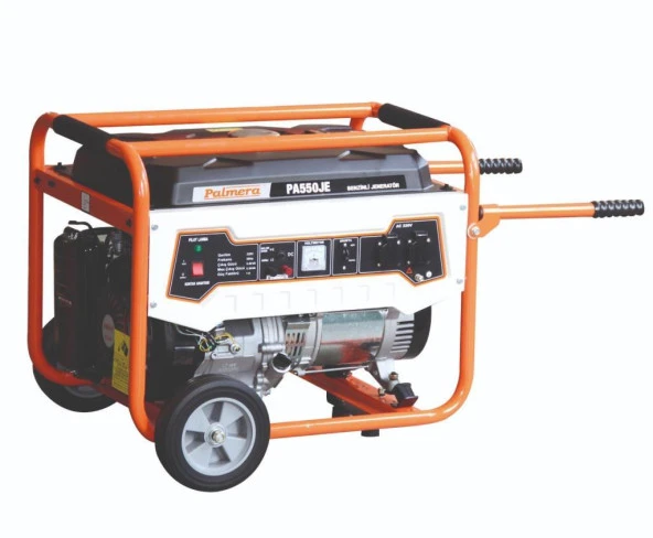 PALMERA PA550JE5 MONOFAZE BENZİNLİ JENERATÖR 5.5KW EURO5 MOTOR ürün görseli 1