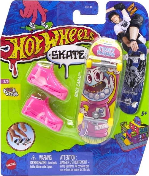 Hot Wheels Skate Parmak Kaykay ve Ayakkabı Root Canal HVJ81 ürün görseli 1