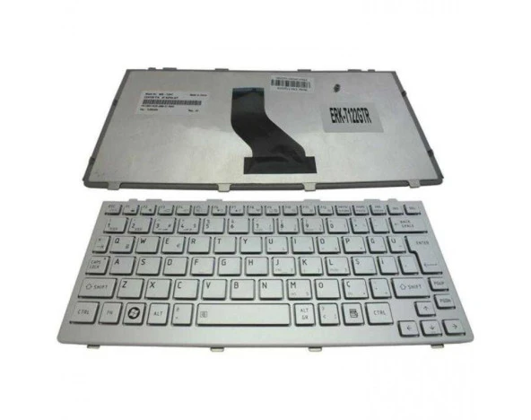 Toshiba Dynaboo 9Z.N2P82.00T, PK130811A20 Klavyesi Gümüş, Gri TR ürün görseli 1