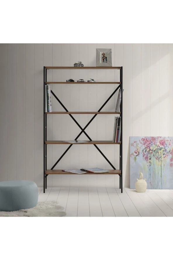 Vipa Home Vipa Home By Serhat Hugo Kitaplık Modena Rengi ürün görseli 1