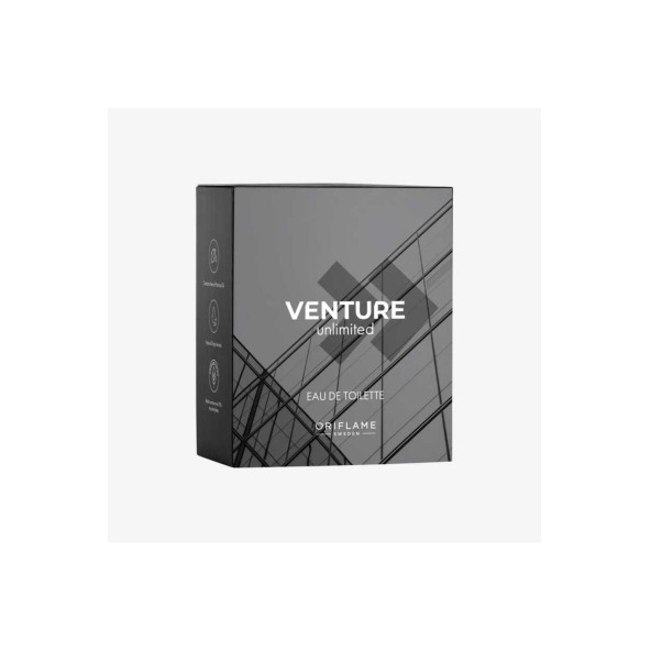 Bergamot Bambu Akoru Ve Sedir Ağacı Notalı Venture Unlimited Edt Erkek Parfümü 100 Ml ürün görseli 1