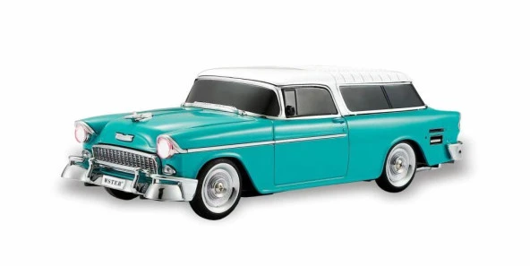 Torima WS-1955 Klasik Araba Usb-Tf-Fm Radyo Bluetooth Hoparlör Turkuaz ürün görseli 1