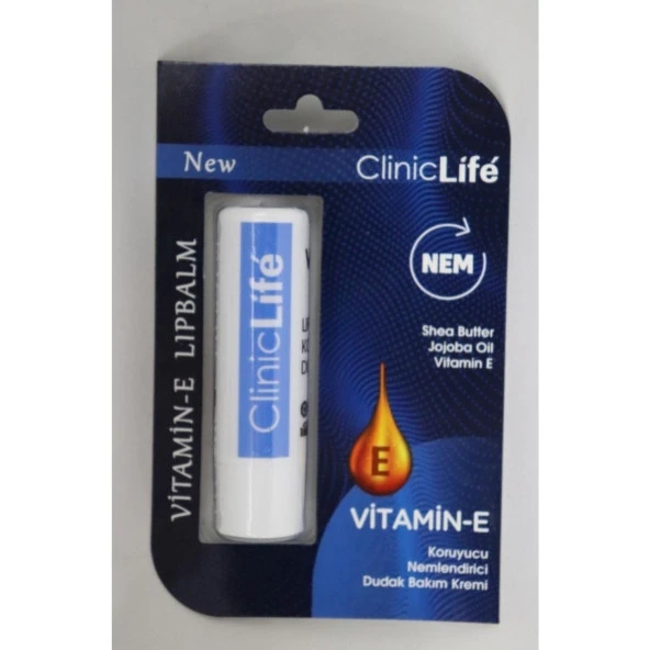 ClinicLife Vitamin-E Dudak Bakım Kremi 4,8 g ürün görseli 1