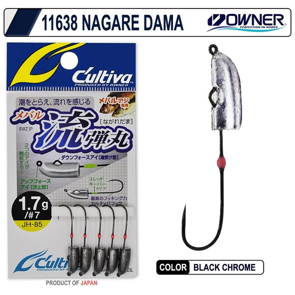Owner Cultiva 11638 Nagare Dama Lrf Jighead ürün görseli 1