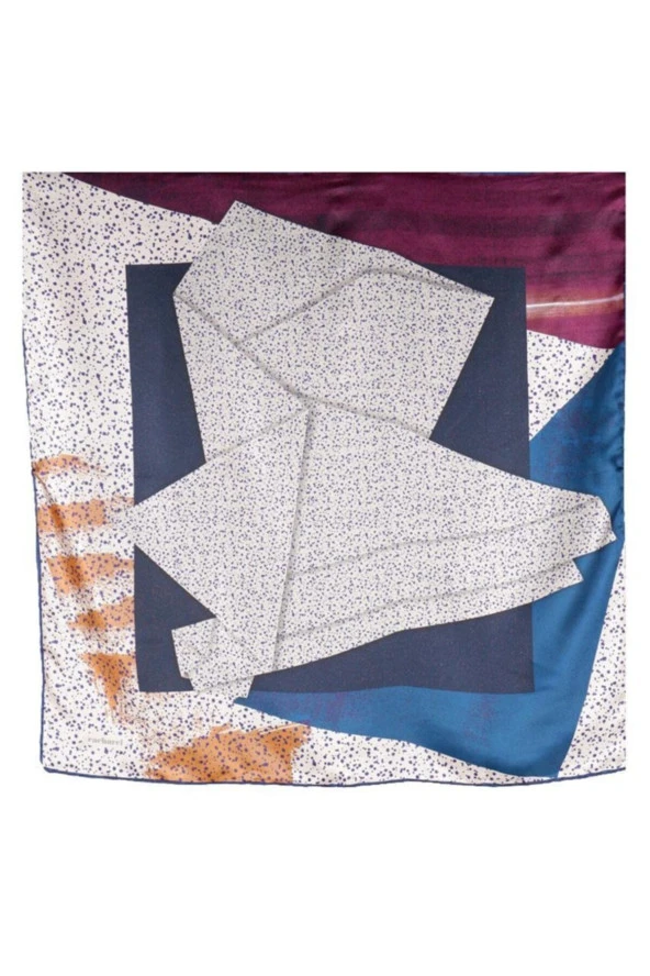 Cacharel 90*90 Twill Eşarp 8419313-923 - Resim 3