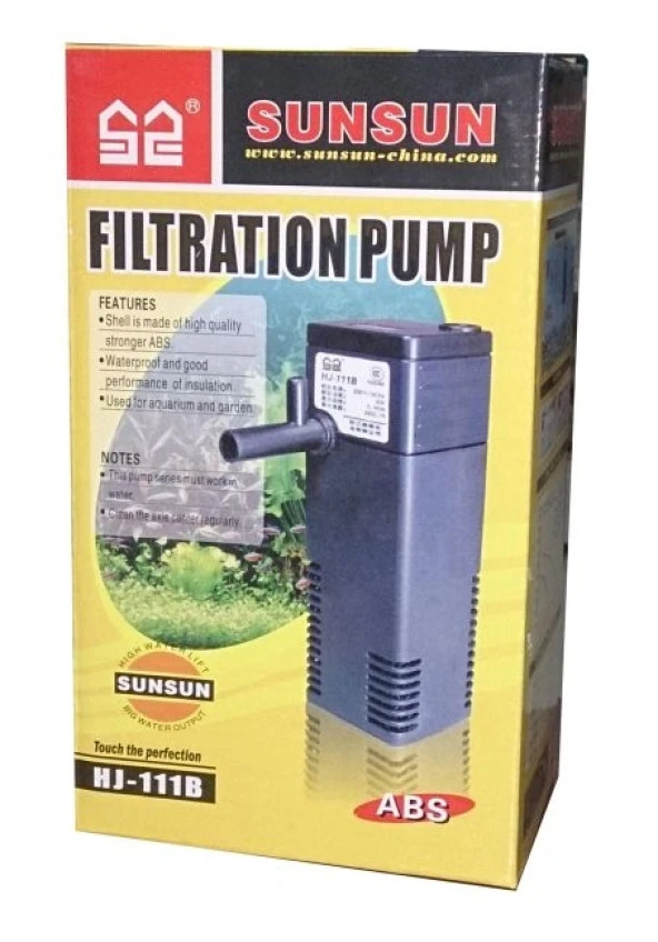 Sunsun HJ-111B Akvaryum İç Filtre  200 L/H, 2W ürün görseli 1