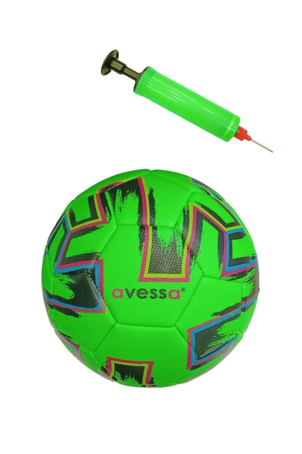 Avessa Ft-300-103 Futbol Topu No5 Yeşil Pompalı ürün görseli 1