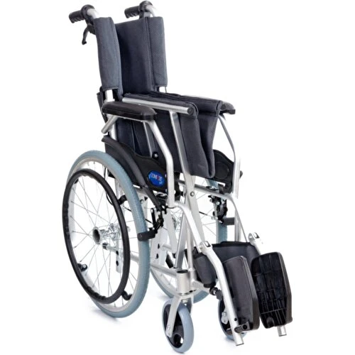 Comfort Plus KY863LAJ-A20 Alüminyum Özellikli Tekerlekli Sandalye Füme ürün görseli 1
