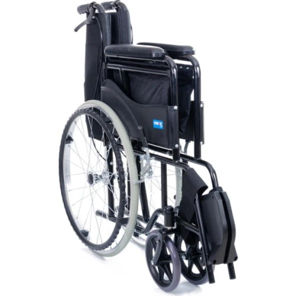 Comfort Plus KY809 Tekerlekli Sandalye Siyah Kumaş ürün görseli 1