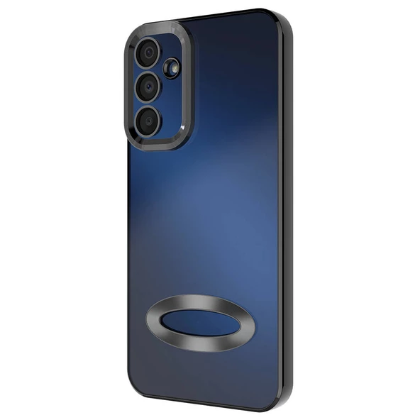 Gpack Samsung Galaxy M15 5G Kılıf Logo Gösteren Kamera Korumalı Silikon ürün görseli 1