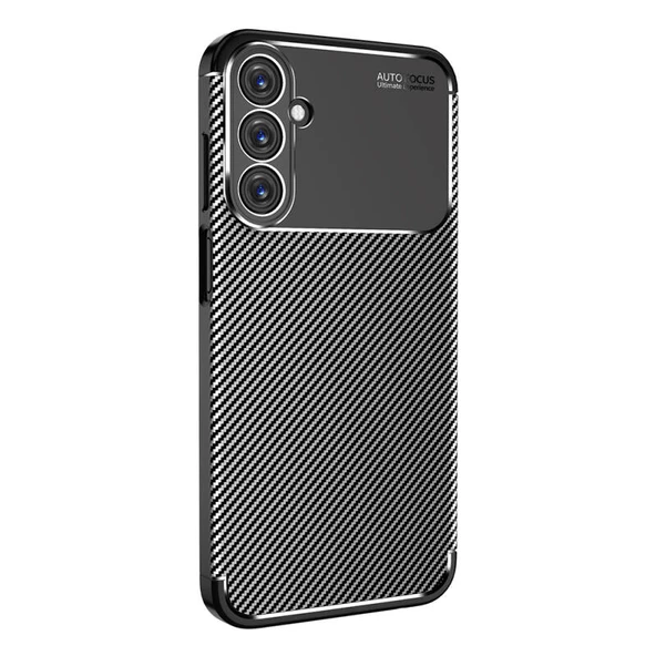 Gpack Samsung Galaxy M15 5G Kılıf Negro Karbon Kamera Korumalı Silikon LüxNano ürün görseli 1