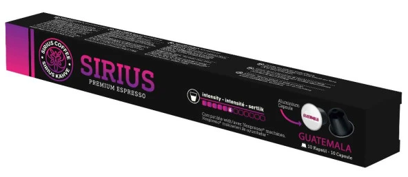 Sirius Nespresso Uyumlu Single Origin Kapsül Kahve Guatemala-6 ürün görseli 1