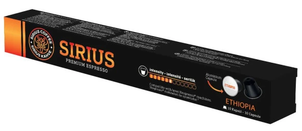Sirius Nespresso Uyumlu Single Origin Kapsül Kahve Ethiopia-6 ürün görseli 1