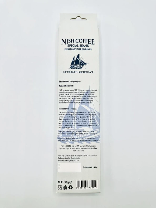 Nish Şurup Pompası 700 ml - Resim 5
