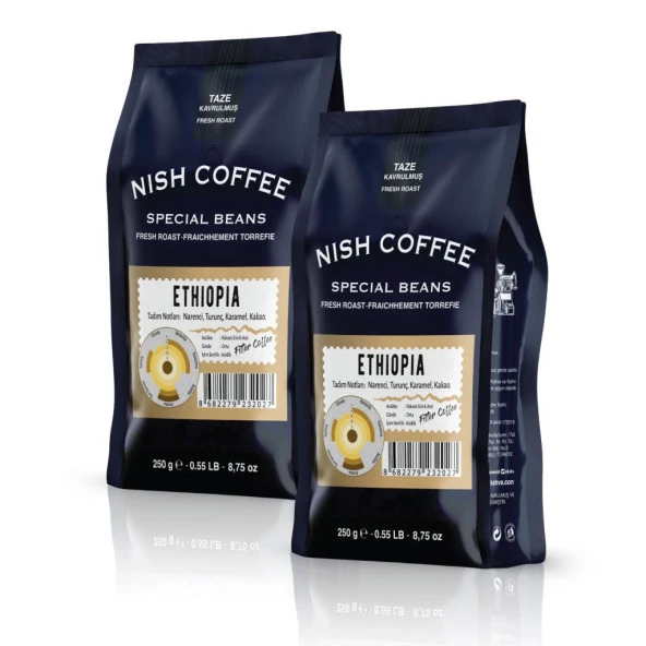 Nish Filtre Kahve Ethiopia 2 x 250 Gr ürün görseli 1