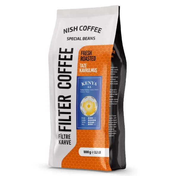 Nish Filtre Kahve Kenya AA 1 Kg ürün görseli 1