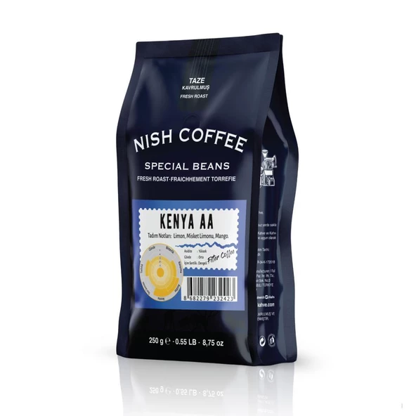 Nish Filtre Kahve Kenya AA 250 gr ürün görseli 1