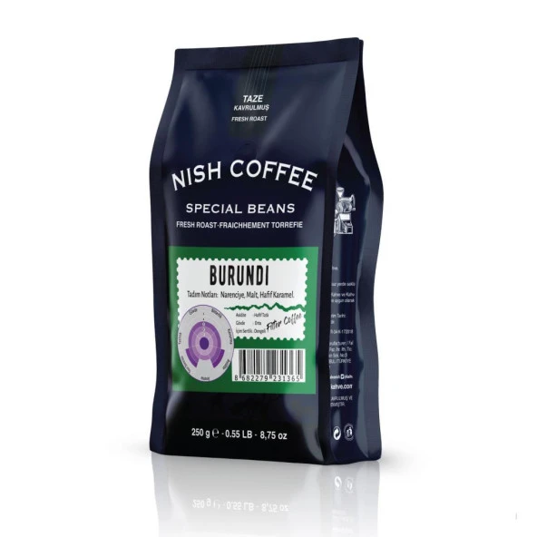 Nish Filtre Kahve Burundi 250 gr ürün görseli 1