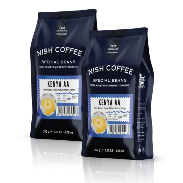 Nish Filtre Kahve Kenya AA 2 x 250 gr ürün görseli 1