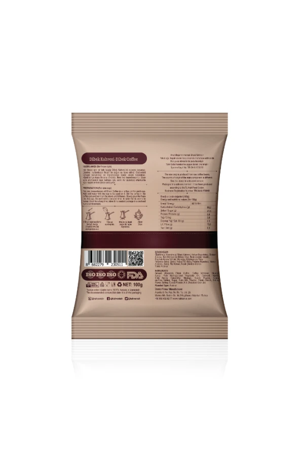 Nish Dibek Kahvesi 3 x 100 gr - Resim 3