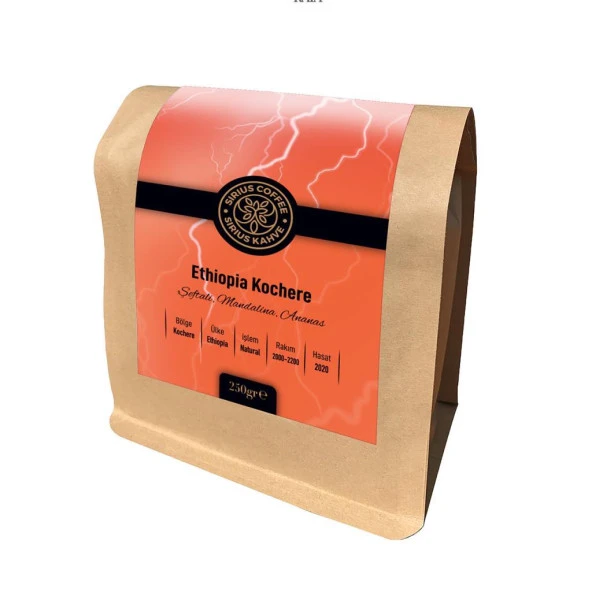 Sirius Premium Filtre Kahve Etiyopya Kochere 250 Gr ürün görseli 1