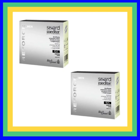 Helen Seward Men 10-L Erkek Saç Dökülmesine Losyon 12X10ml 2Lİ Set ürün görseli 1