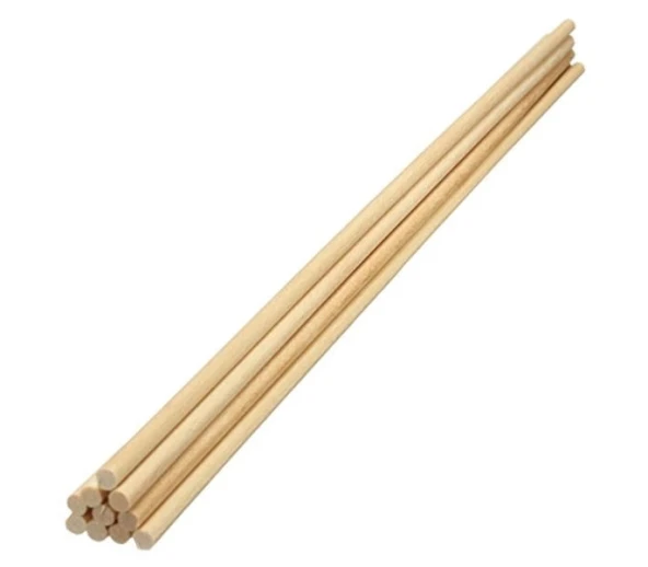 SÜDOR BS134 YUVARLAK AHŞAP ÇUBUK 30cmx3mm 30LU ürün görseli 1