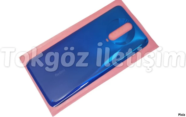 Tkgz Xiaomi Redmi K30 Arka Kapak Pil Kapağı (CAM) MAVİ ürün görseli 1
