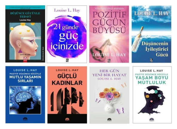 Louise L. Hay Düşünce Gücüyle Tedavi Seti 8 Kitap ürün görseli 1