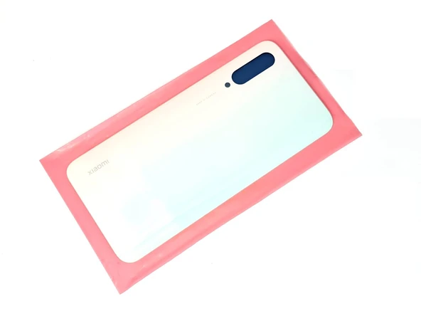 Tkgz Xiaomi Mi 9 LİTE Arka Kapak Batarya Pil Kapağı (CAM) BEYAZ ürün görseli 1