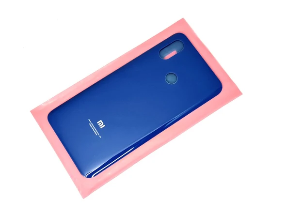 Tkgz Xiaomi Mi 8 Arka Kapak Batarya Pil Kapağı (CAM) MAVİ ürün görseli 1