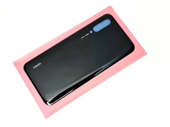 Tkgz Xiaomi Mi 9 LİTE Arka Kapak Batarya Pil Kapağı (CAM) SİYAH ürün görseli 1