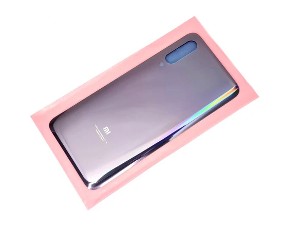 Tkgz Xiaomi Mi 9 Arka Kapak Batarya Pil Kapağı (CAM) MOR ürün görseli 1
