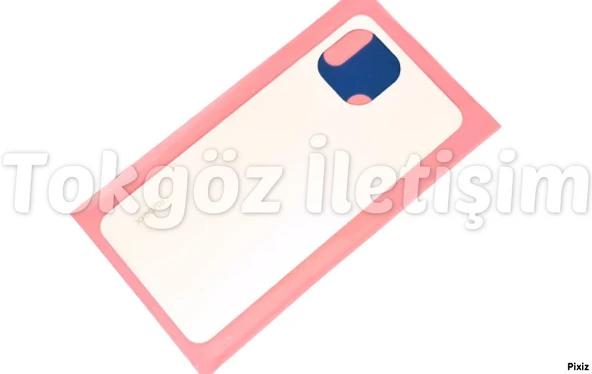Tkgz Xiaomi Mİ 11 LİTE Arka Kapak Batarya Pil Kapağı (CAM) PEMBE ürün görseli 1