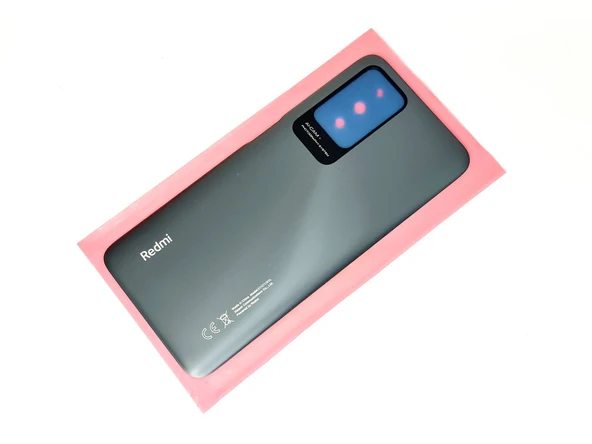 Tkgz Xiaomi Redmi 10 Arka Pil Kapağı FÜME ürün görseli 1