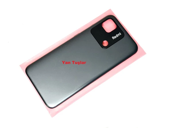 Tkgz Xiaomi Redmi 10A KASA Arka Kapak Batarya Kapağı SİYAH ürün görseli 1