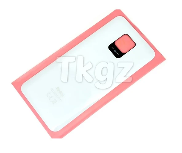Tkgz Xiaomi Redmi NOTE 9S NOTE 9 PRO Arka Kapak Batarya Kapağı (CAM) BEYAZ ürün görseli 1