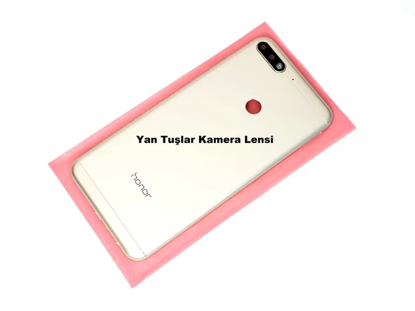 Tkgz Honor 7C Kasa Arka Pil Batarya Kapağı GOLD ürün görseli 1