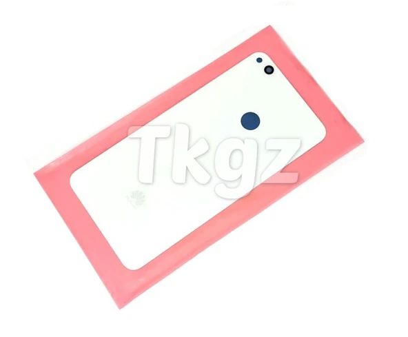 Tkgz - P9 lite 2017 Arka Pil Batarya Kapağı (CAM) BEYAZ ürün görseli 1