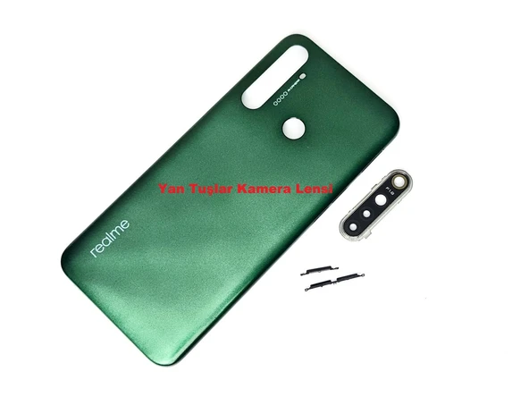 Tkgz Oppo Realme 5İ Kasa Arka Pil Batarya Kapağı YEŞİL ürün görseli 1