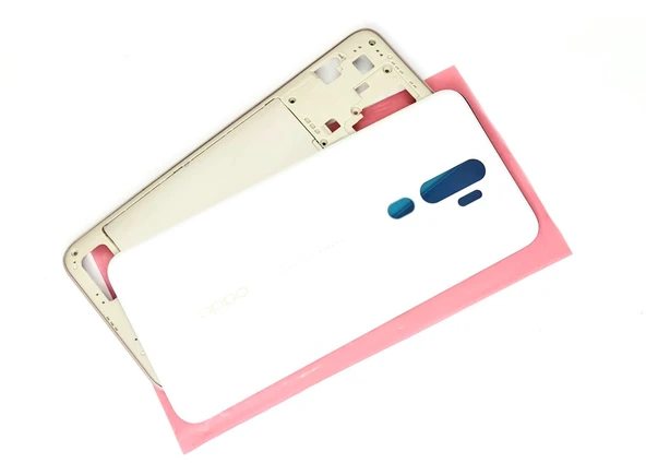 Tkgz Oppo A5 2020 Kasa Arka Pil Batarya Kapağı BEYAZ ürün görseli 1