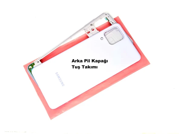 Tkgz Samsung Galaxy A22 A225 4G Kasa Aka Pil Batarya Kapağı MAVİ ürün görseli 1