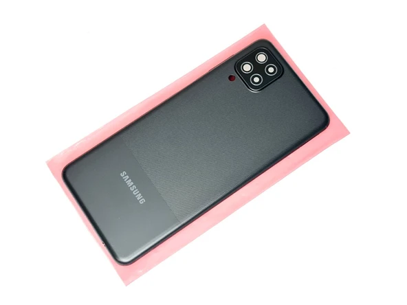 Tkgz Samsung Galaxy A12 Kasa Arka Pil Batarya Kapağı SİYAH ürün görseli 1