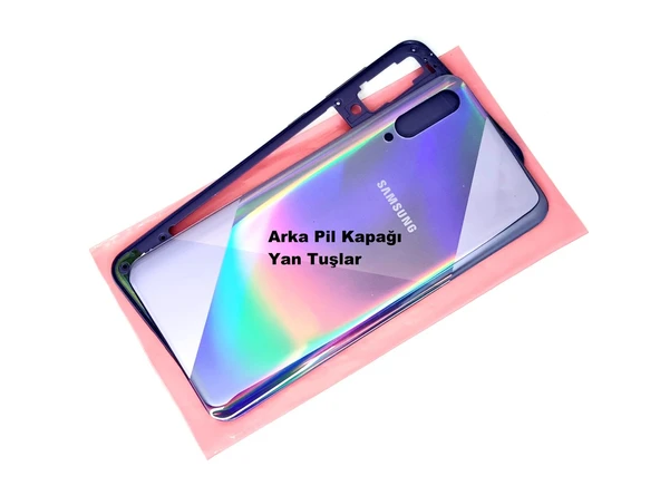 Tkgz Samsung Galaxy A50S A507 kasa Arka Pil Batarya Kapağı MAVİ ürün görseli 1