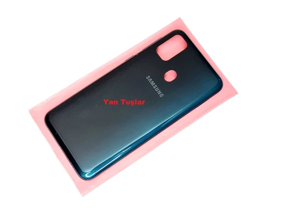 Tkgz Samsung Galaxy M30S KASA Arka Pil Batarya Kapağı Yeşil ürün görseli 1